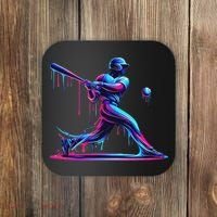 Baseball Player Drip For N Ice Cream Coaster thumb 0