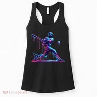 Baseball Player Drip For N Ice Cream Women's Tank Top thumb 0