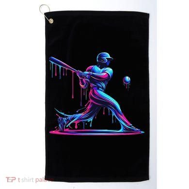 Baseball Player Drip For N Ice Cream Golf Towel