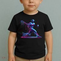 Baseball Player Drip For N Ice Cream Toddler T-Shirt thumb 2
