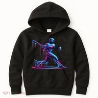 Baseball Player Drip For N Ice Cream Kids Hoodie thumb 0