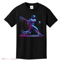 Baseball Player Drip For N Ice Cream Kids T-Shirt thumb 0