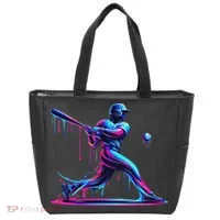 Baseball Player Drip For N Ice Cream Tote Bag thumb 0