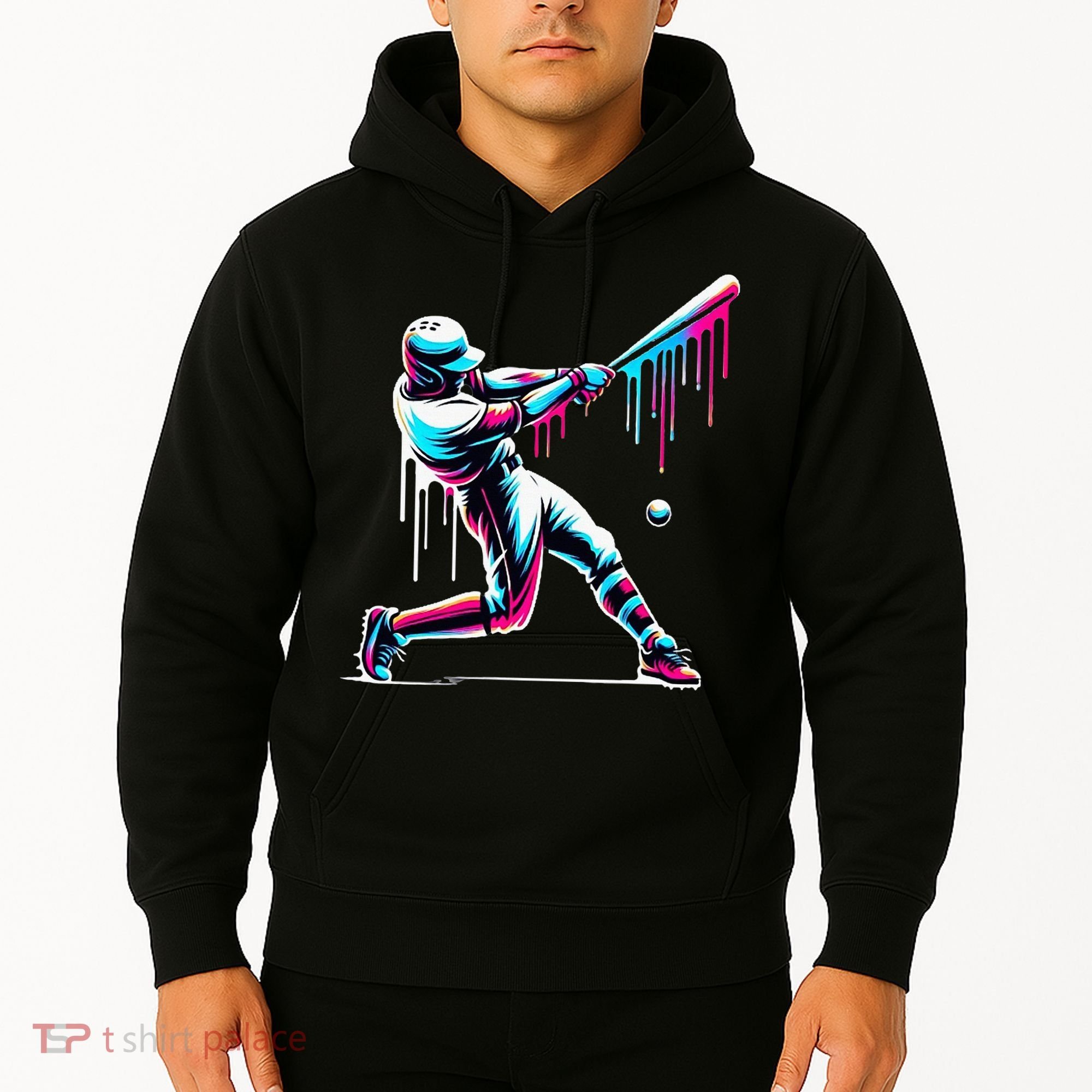 Baseball Player Drip Hoodie