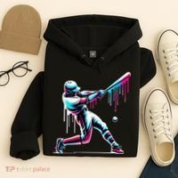 Baseball Player Drip Hoodie thumb 4