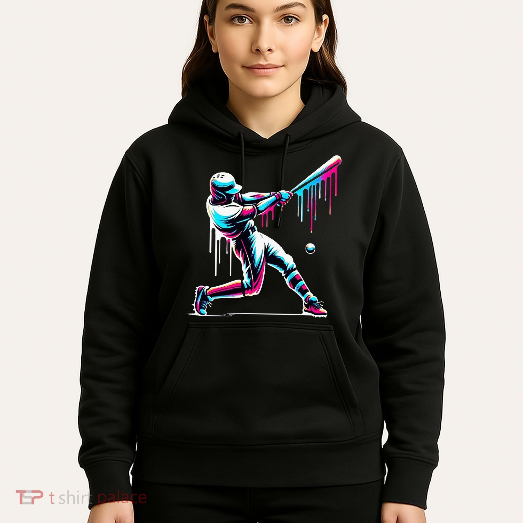 Baseball Player Drip Hoodie