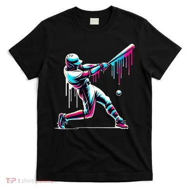 Baseball Player Drip T-Shirt