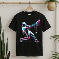 Baseball Player Drip T-Shirt thumb 2
