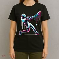 Baseball Player Drip T-Shirt thumb 4