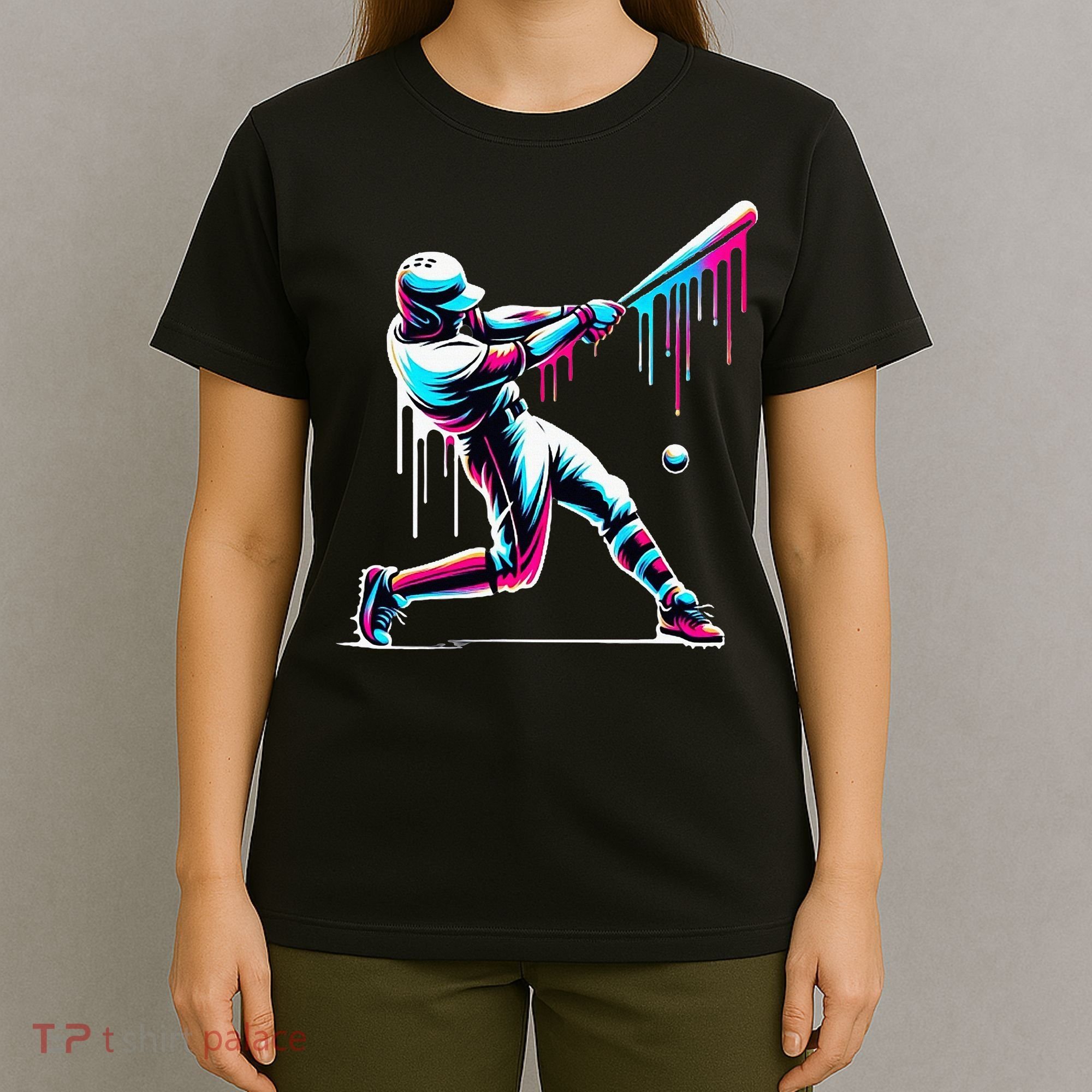 Baseball Player Drip T-Shirt