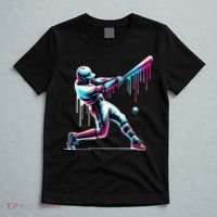 Baseball Player Drip T-Shirt thumb 5