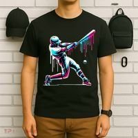 Baseball Player Drip T-Shirt thumb 6