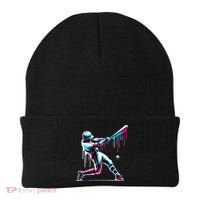 Baseball Player Drip Beanie thumb 0
