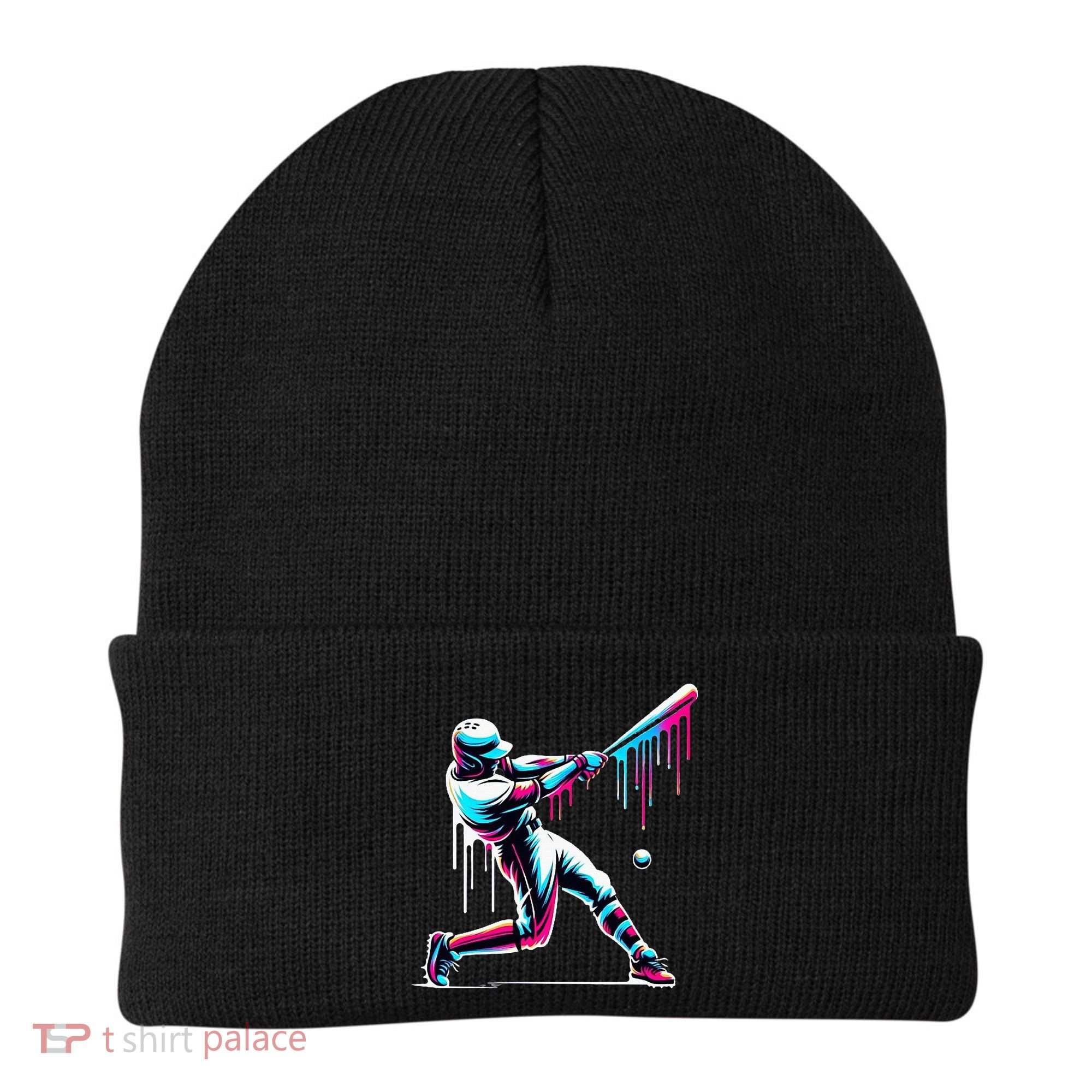 Baseball Player Drip Beanie