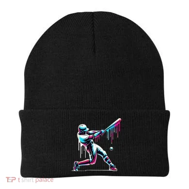 Baseball Player Drip Beanie