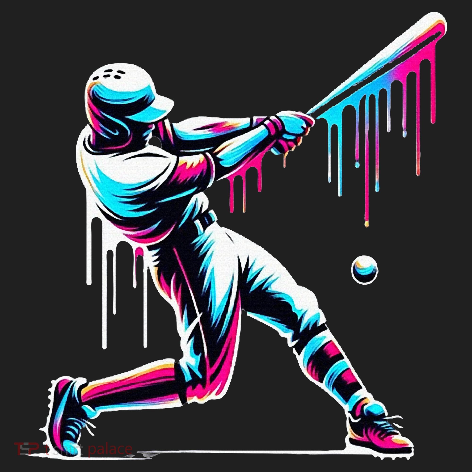Baseball Player Drip Beanie