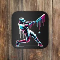 Baseball Player Drip Coaster thumb 0