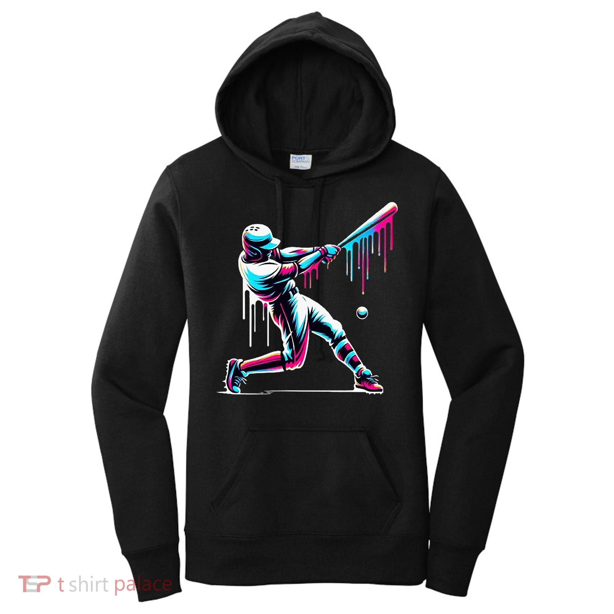 Baseball Player Drip Women's Hoodie