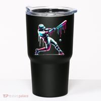Baseball Player Drip Tumbler thumb 0