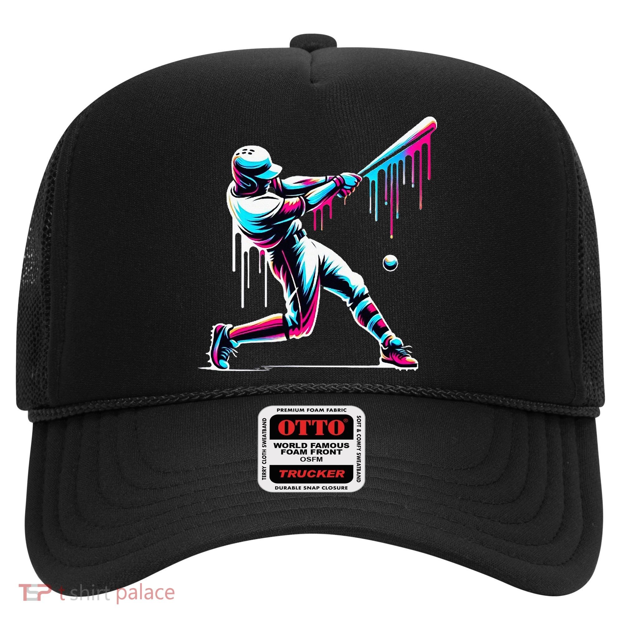 Baseball Player Drip Hat