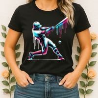 Baseball Player Drip Women's T-Shirt thumb 2
