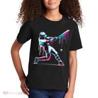 Baseball Player Drip Kids T-Shirt thumb 2