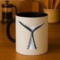 Back Print Deep Sea Fishing Tuna Tail Bluefin Tuna Coffee Mug thumb 4