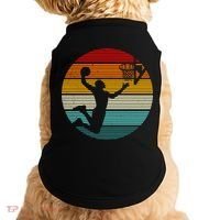 Basketball Player Dunk Retro Sunset Doggie Tank thumb 0