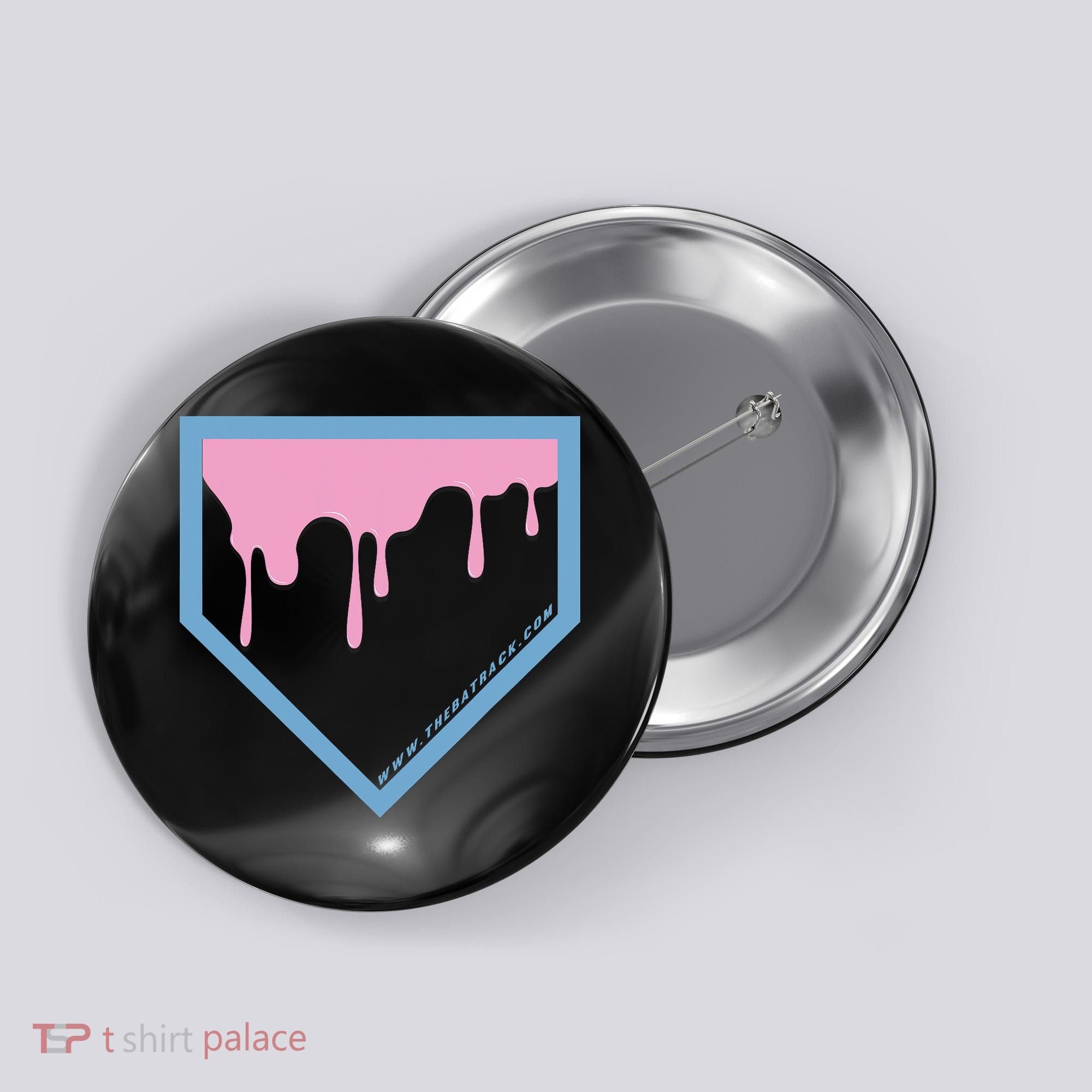 Baseball Plate Drip 2 Button