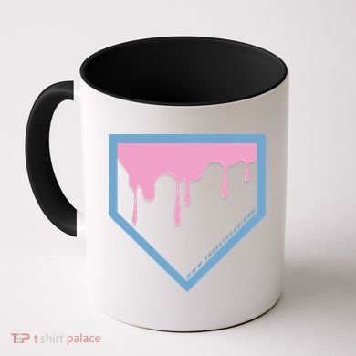 Baseball Plate Drip 2 Coffee Mug