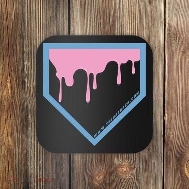 Baseball Plate Drip 2 Coaster