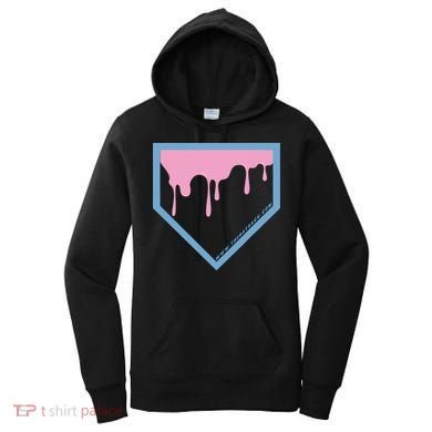 Baseball Plate Drip 2 Women's Hoodie