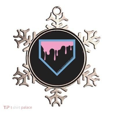 Baseball Plate Drip 2 Ornament