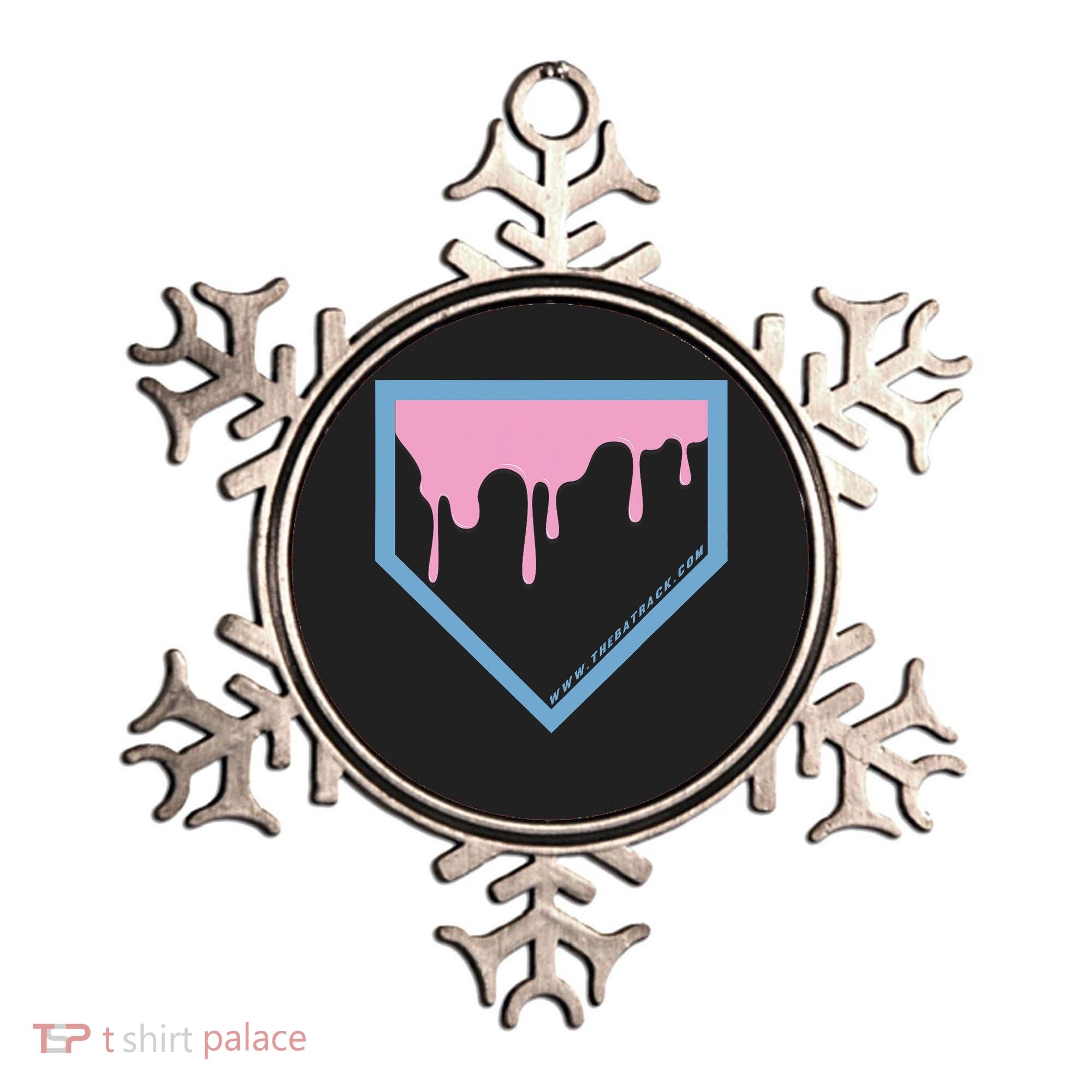Baseball Plate Drip 2 Ornament