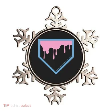 Baseball Plate Drip 2 Ornament