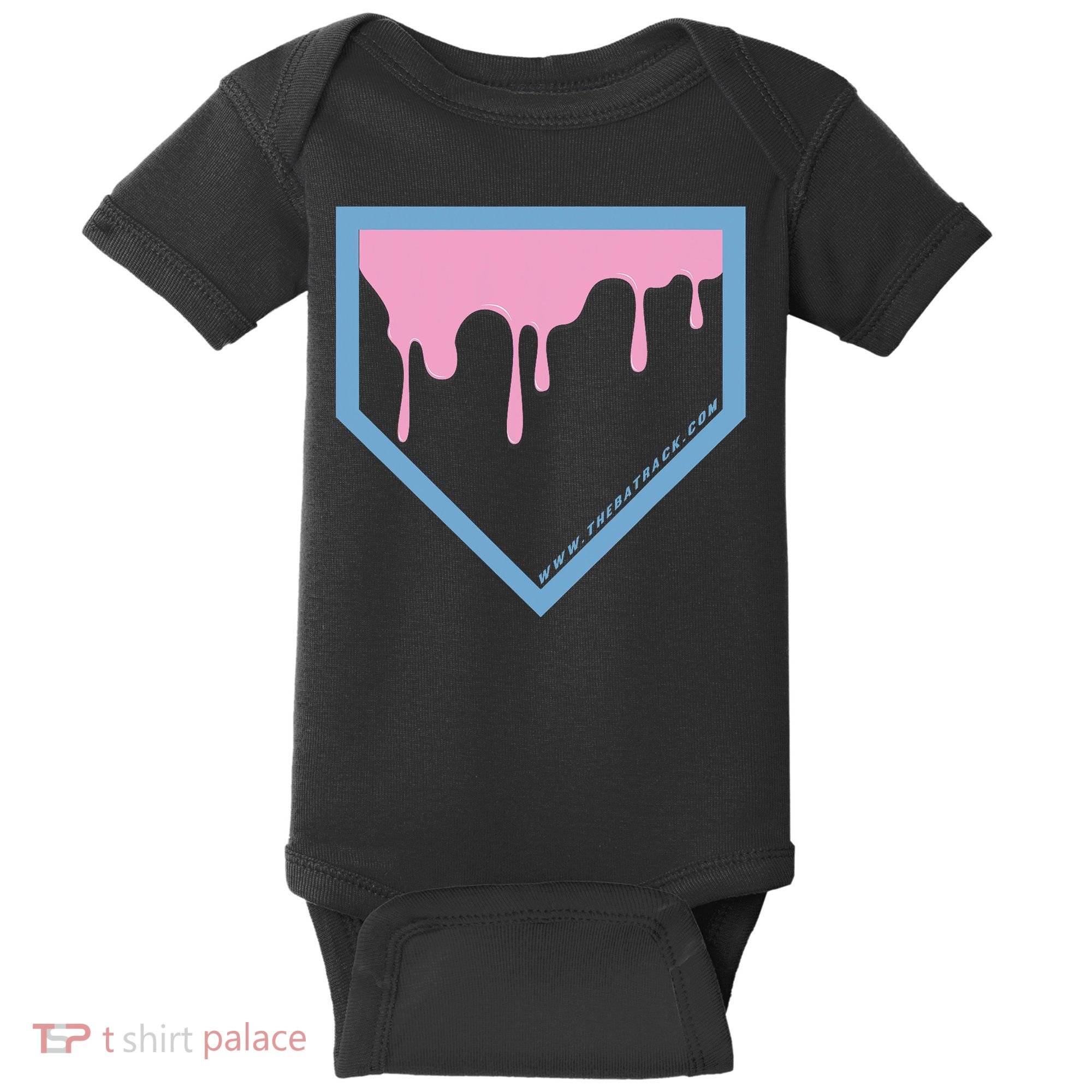 Baseball Plate Drip 2 Baby Bodysuit
