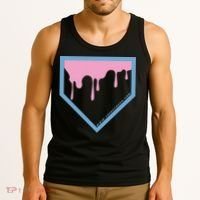 Baseball Plate Drip 2 Tank Top thumb 3