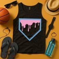 Baseball Plate Drip 2 Tank Top thumb 4