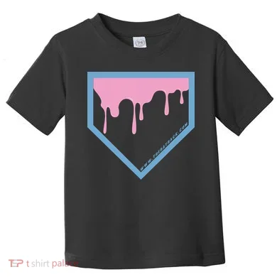 Baseball Plate Drip 2 Toddler T-Shirt