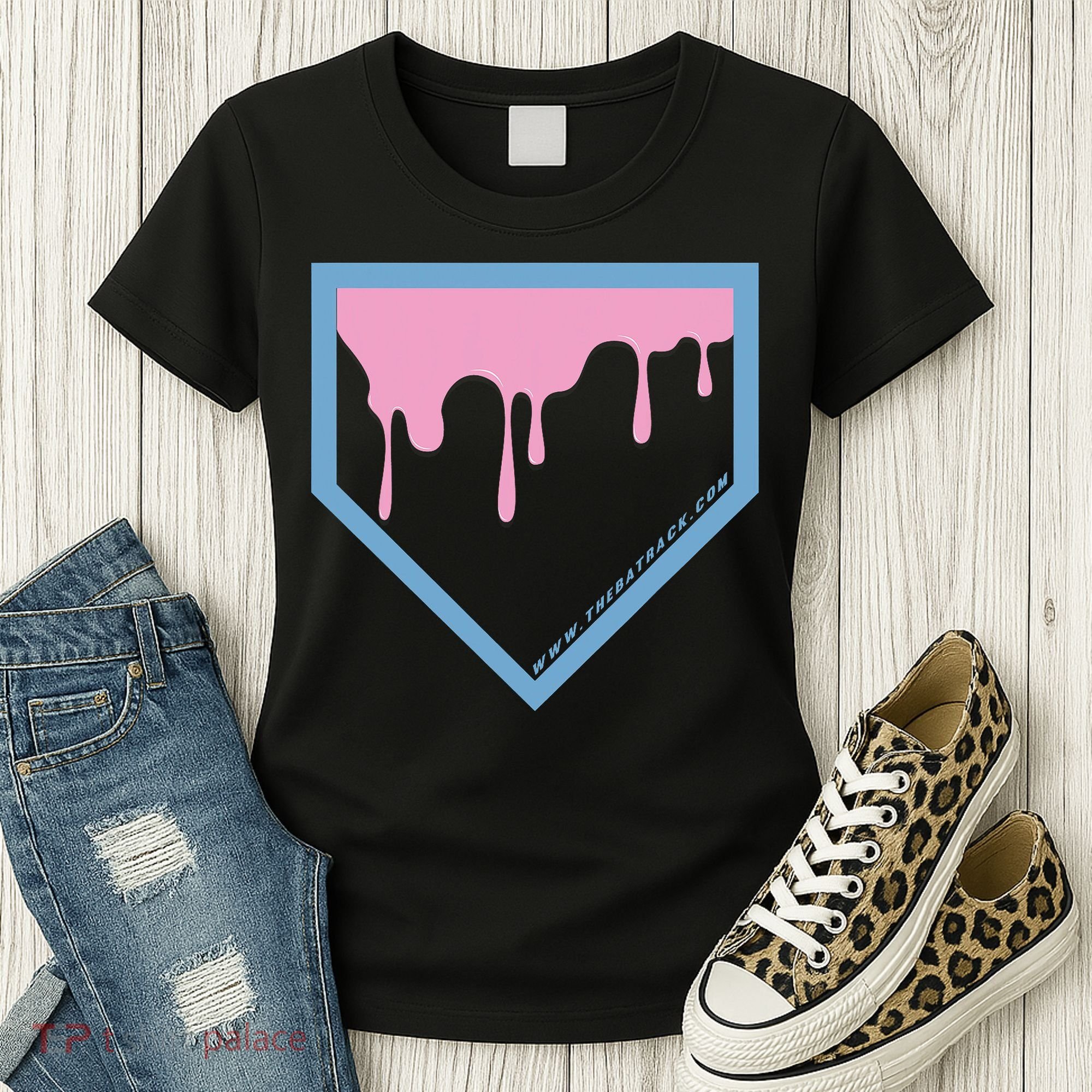 Baseball Plate Drip 2 Women's T-Shirt