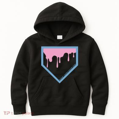 Baseball Plate Drip 2 Kids Hoodie
