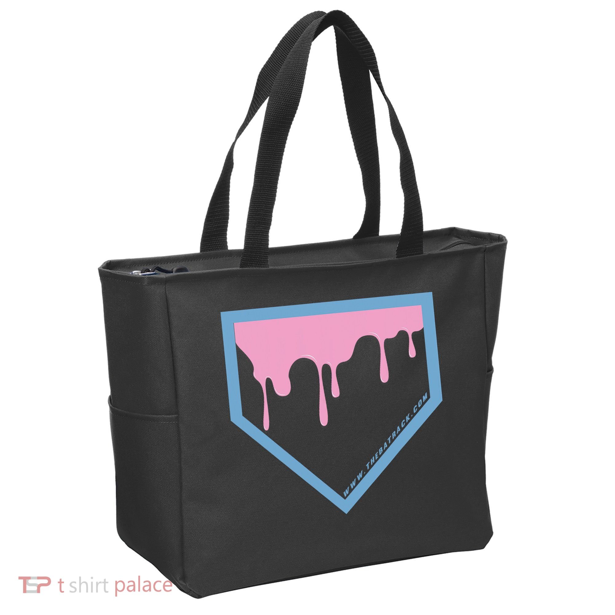 Baseball Plate Drip 2 Tote Bag