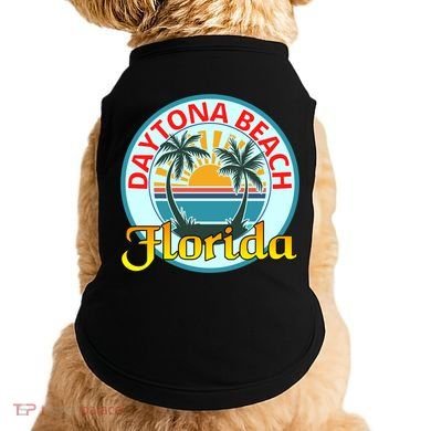 Beach Please Daytona Beach Florida Beach Spring Break Gift Doggie Tank