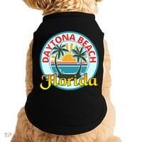 Beach Please Daytona Beach Florida Beach Spring Break Gift Doggie Tank thumb 0