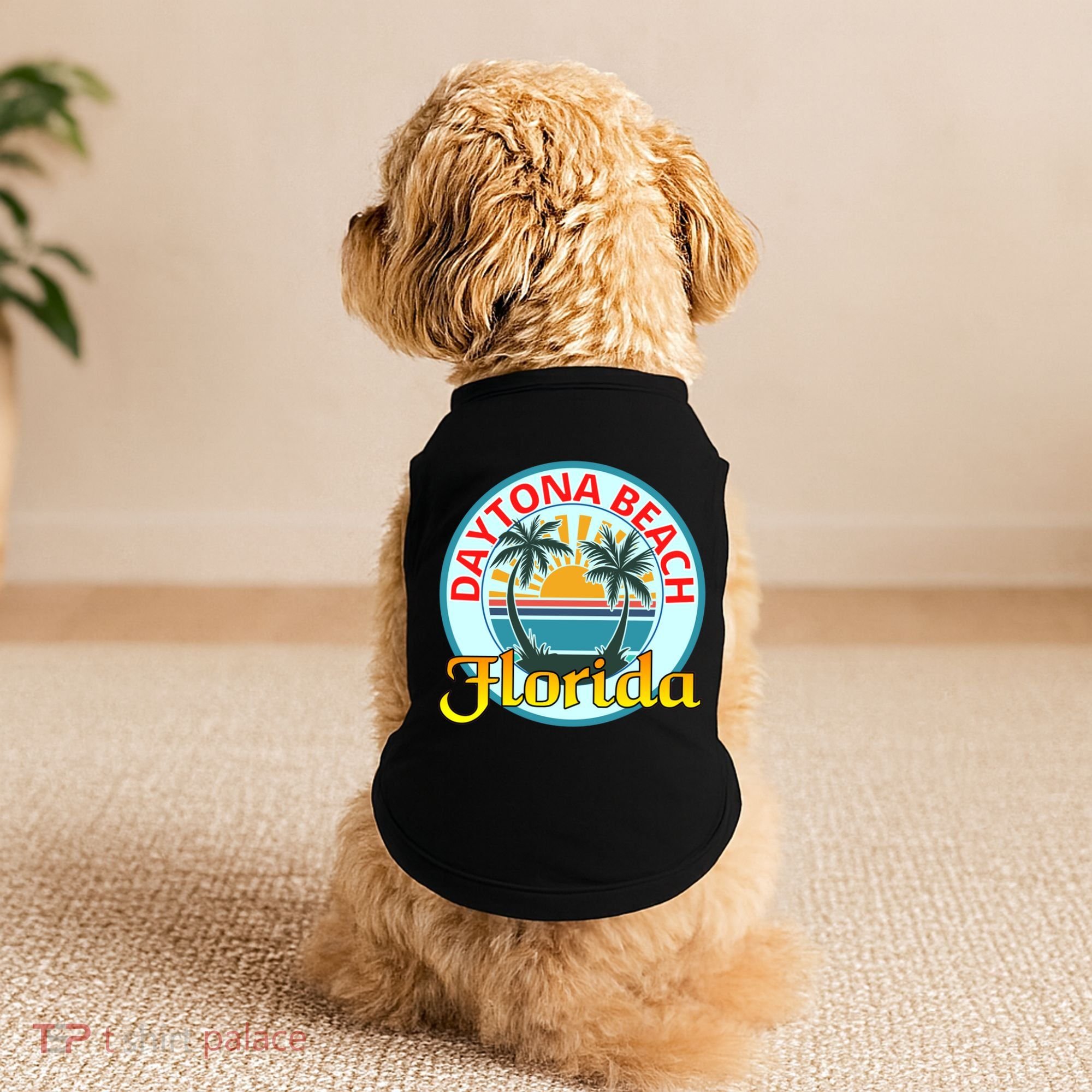 Beach Please Daytona Beach Florida Beach Spring Break Gift Doggie Tank