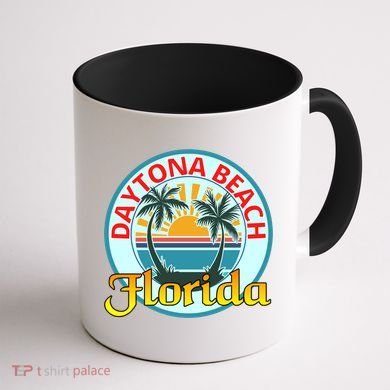 Beach Please Daytona Beach Florida Beach Spring Break Gift Coffee Mug back