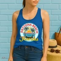 Beach Please Daytona Beach Florida Beach Spring Break Gift Women's Tank Top thumb 2