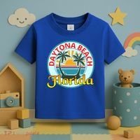Beach Please Daytona Beach Florida Beach Spring Break Gift Toddler T-Shirt thumb 3