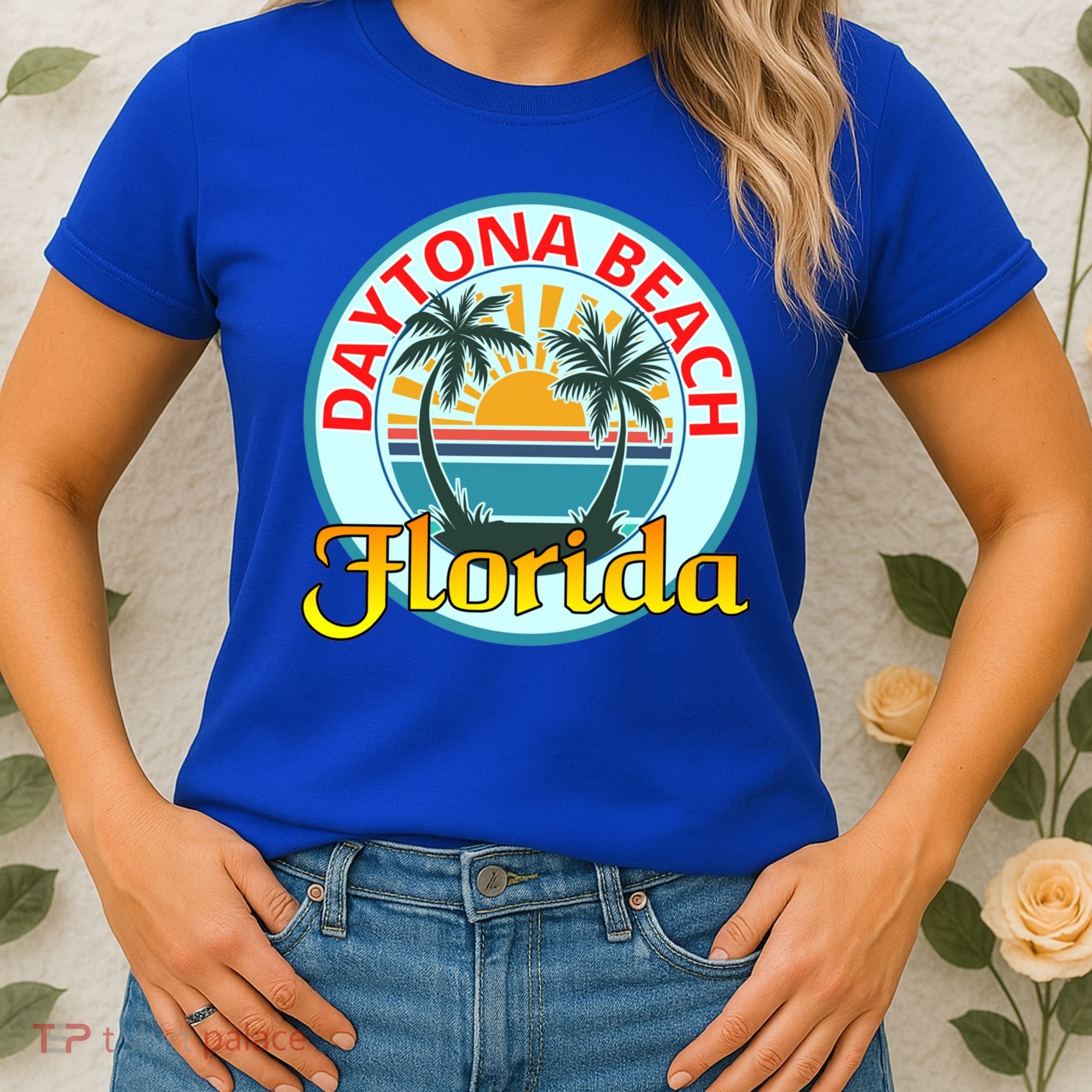 Beach Please Daytona Beach Florida Beach Spring Break Gift Women's T-Shirt
