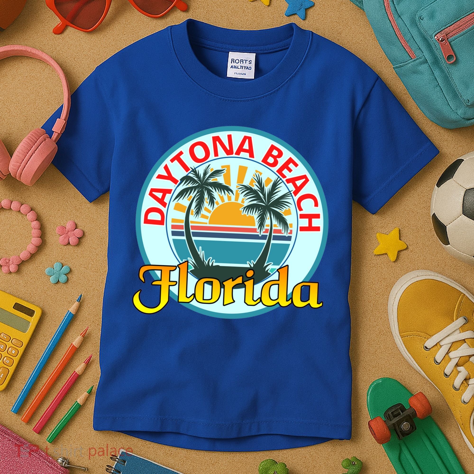 Beach Please Daytona Beach Florida Beach Spring Break Gift Kids T-Shirt